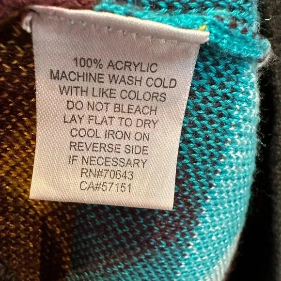 Jessica Simpson Folklore Bohemian Southwestern Sweater Dress Stretchy Size Small - Picture 6 of 7